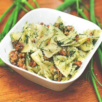 Pasta with Sausage and Fennel Fronds