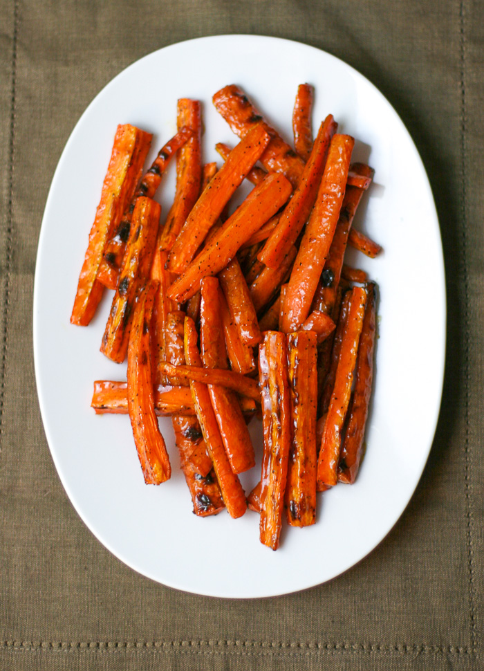 Miso Honey Glazed Carrots