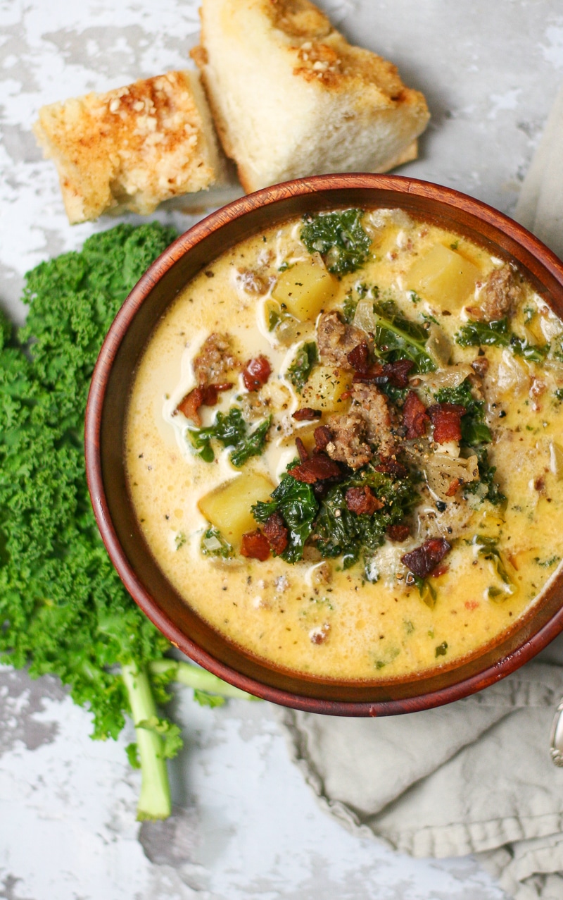 Creamy Kale and Potato Soup-7